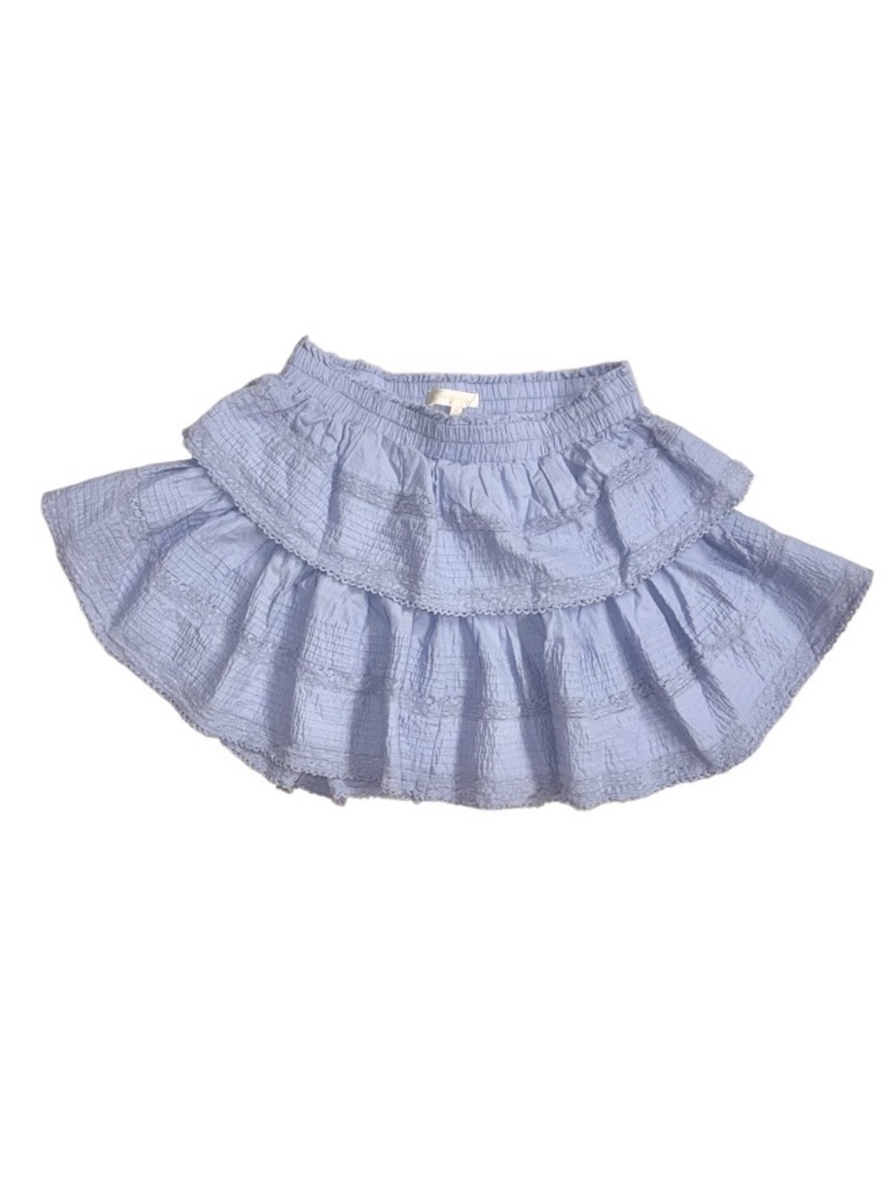 LOVE SHACK FANCY LoveShackFancy BLUE SKIRT WOMEN’s size XS - Picture 7 of 11